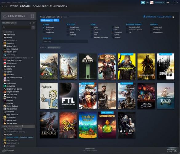 Steam游戏库游戏截图