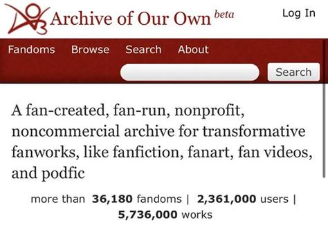 ao3中文网页缩略图