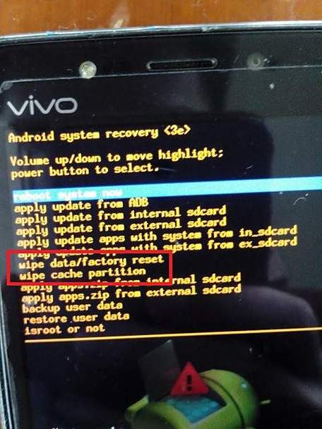 vivo手机连网出现感叹号缩略图