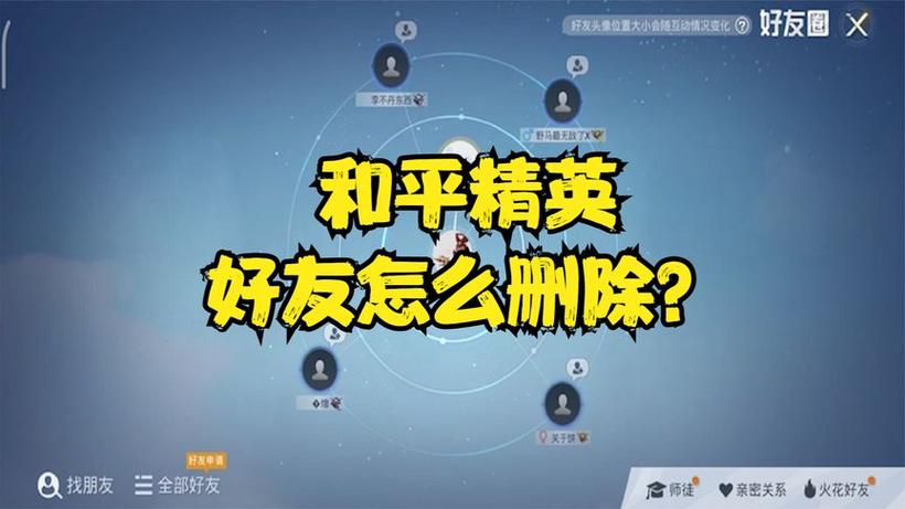 和平精英好友突然没了游戏截图