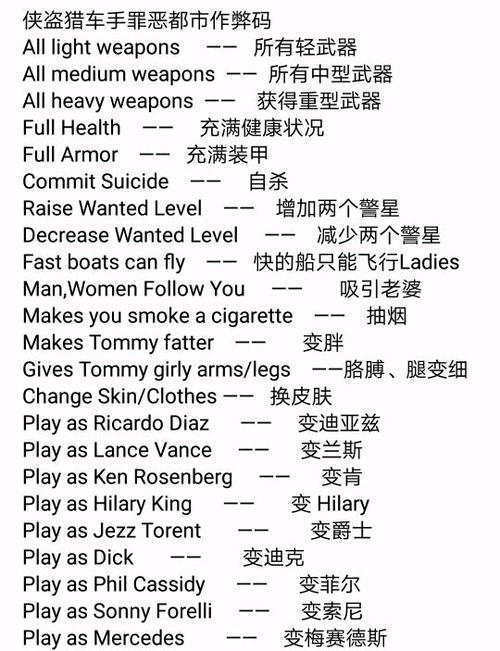 gta3秘籍无限生命游戏截图