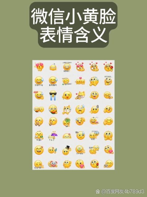 微信中的表情图的意思缩略图