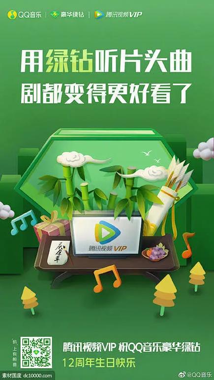 qq音乐vip分享朋友圈缩略图