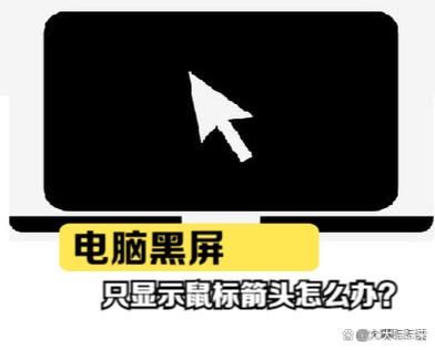 win10电脑黑屏只有鼠标箭头缩略图
