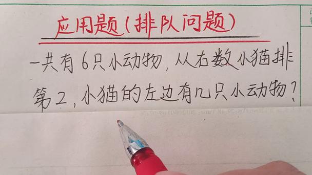 二年级排队问题应用题缩略图