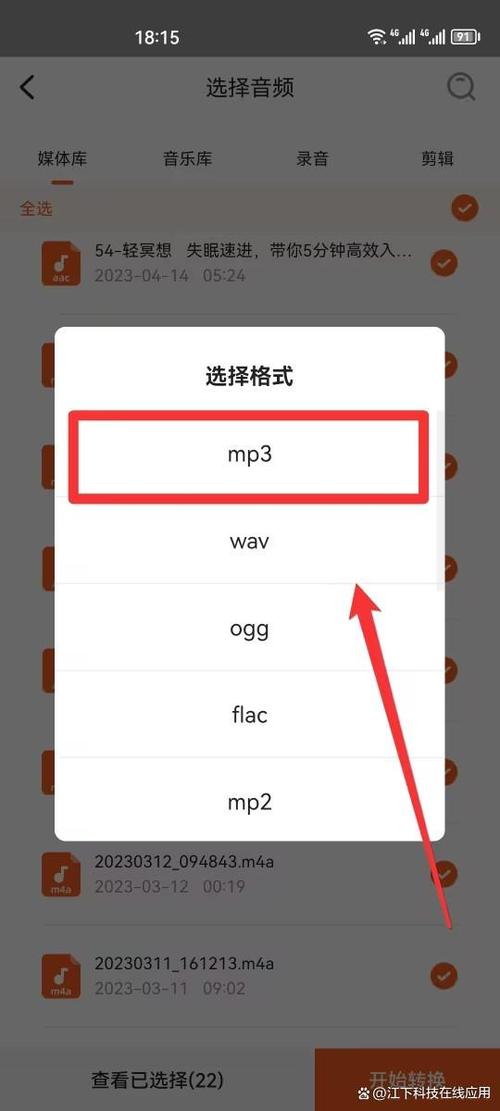 音乐格式怎么转换mp3缩略图