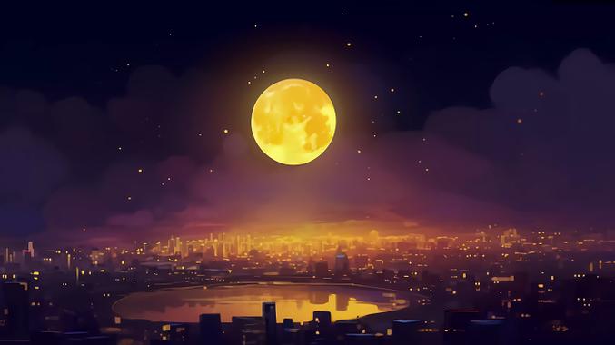 夜月儿童动画片图标