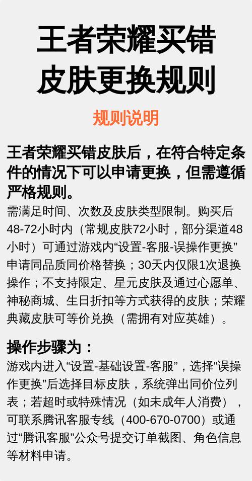 王者荣耀买错皮肤可以换吗缩略图