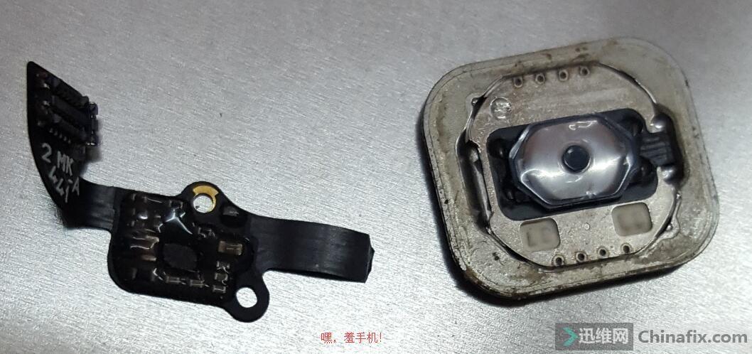 苹果6s指纹键排线断了怎么接缩略图