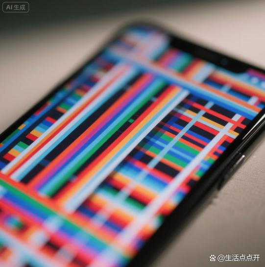 屏幕有彩色条纹缩略图