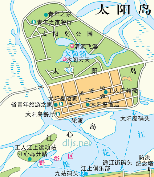 哈尔滨地图旅游地图缩略图