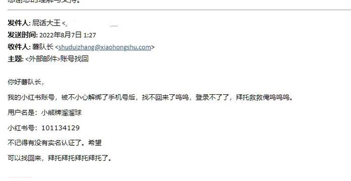 小红书账号申诉找回流程游戏截图