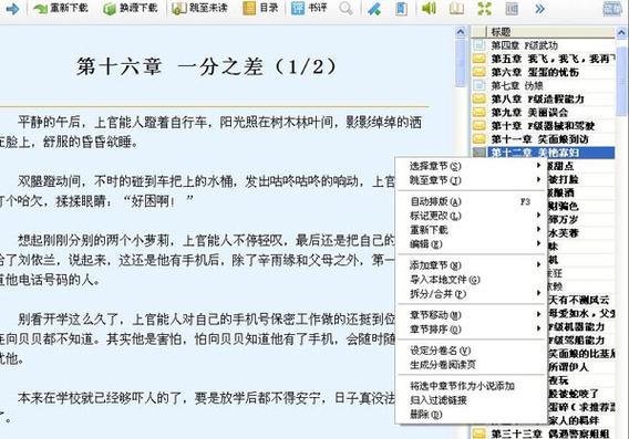 云帆小说阅读器改名游戏截图