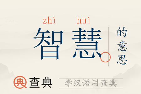 智慧是什么含义缩略图
