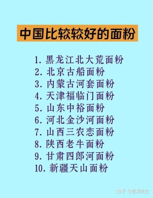 好面粉排行榜缩略图