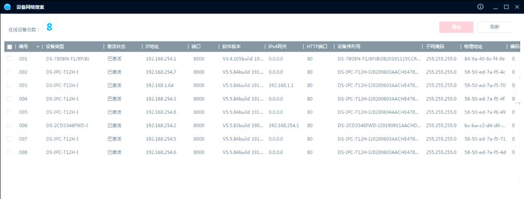 海康威视摄像头修改ip缩略图