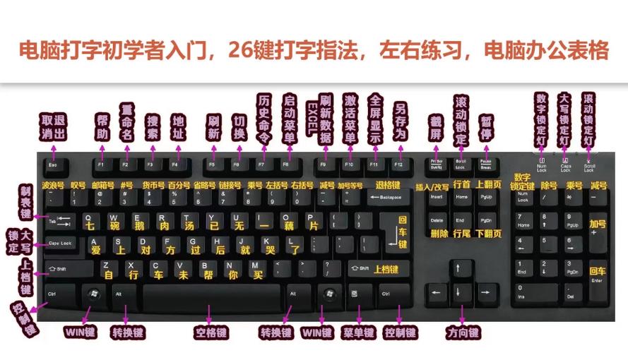 键盘按键功能介绍游戏截图