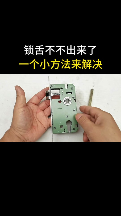 卫生间门锁锁舌不回弹怎么修游戏截图