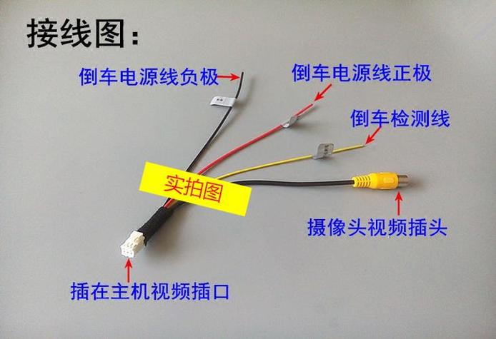 倒车摄像头接线图解4线缩略图