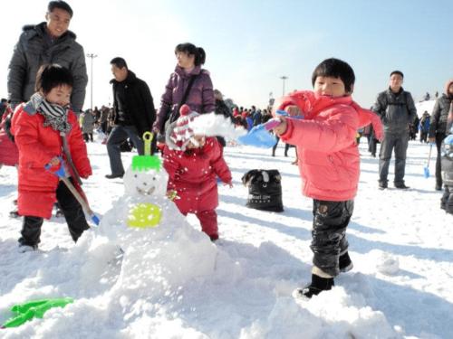 雪人背景图片缩略图