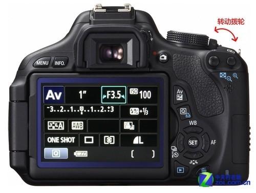 佳能eos600d光圈怎么调缩略图