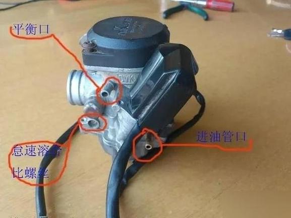 踏板摩托车油管接法图缩略图