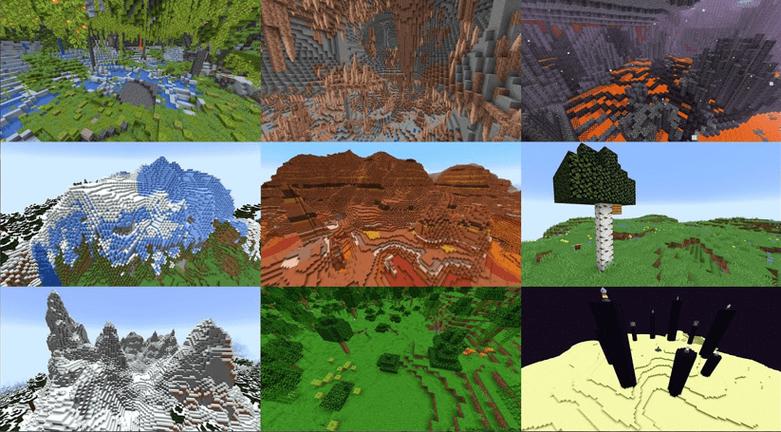 我的世界1.8.8有哪些生物群系缩略图