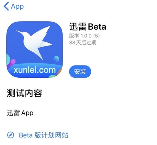 ios迅雷beta内测版缩略图