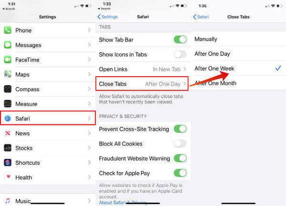 怎么关闭ipad的safari浏览器缩略图