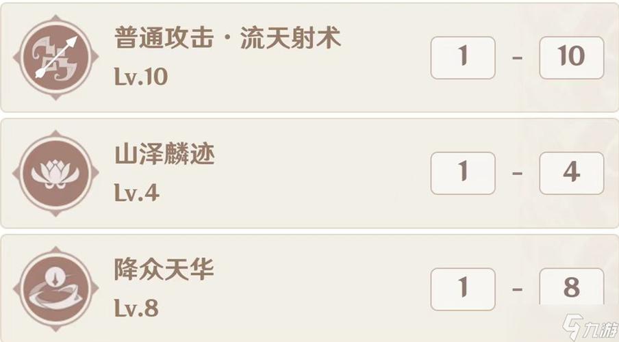 原神甘雨攻略角色培养游戏截图