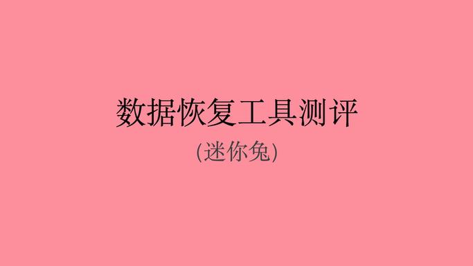 迷你兔数据恢复软件下载缩略图