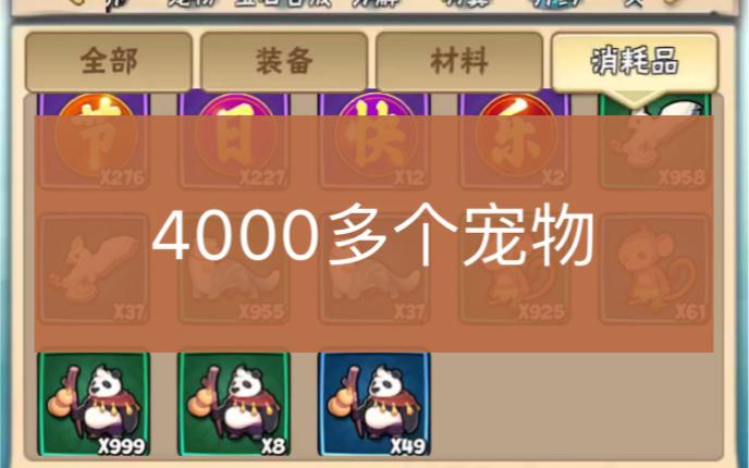 暴走大侠宠物缩略图