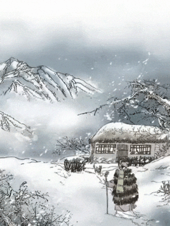 雪景图片配文字游戏截图