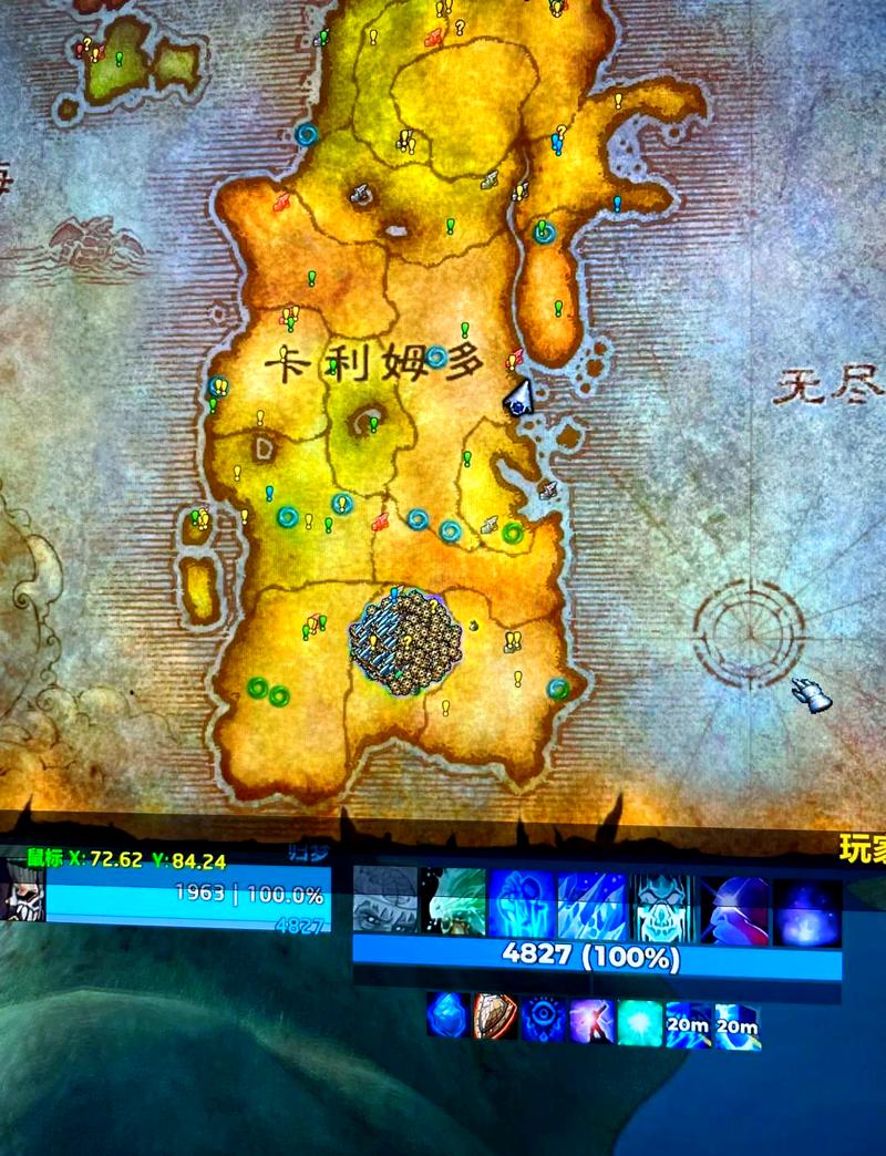 魔兽如何显示任务地点缩略图
