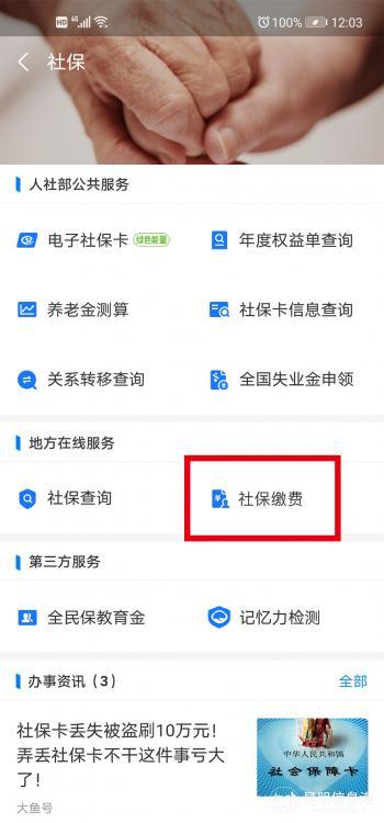云南税务局社保缴费医疗保险缩略图