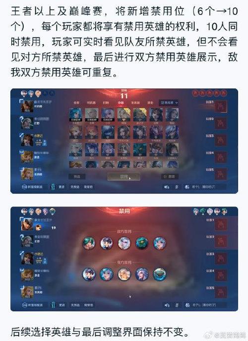 王者荣耀排位ban英雄环节缩略图
