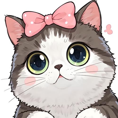 抖音猫咪图片大全可爱卡通缩略图