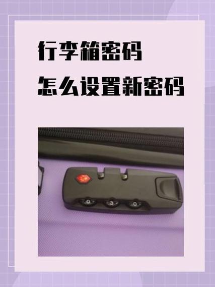 行李箱怎么重置密码缩略图