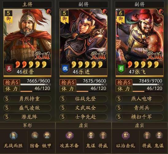 三国志战略版枪兵最强阵容游戏截图
