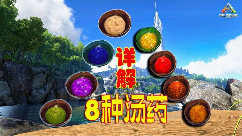方舟生存进化药水大全缩略图