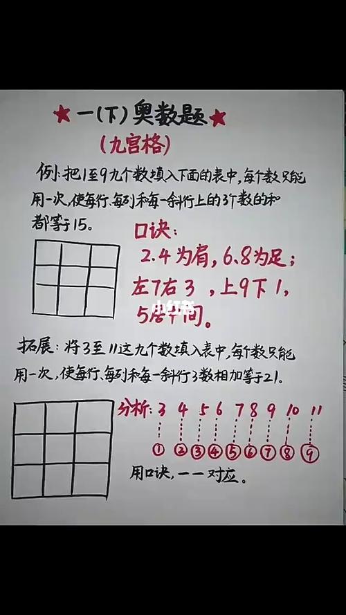 一年级下册九宫格题缩略图