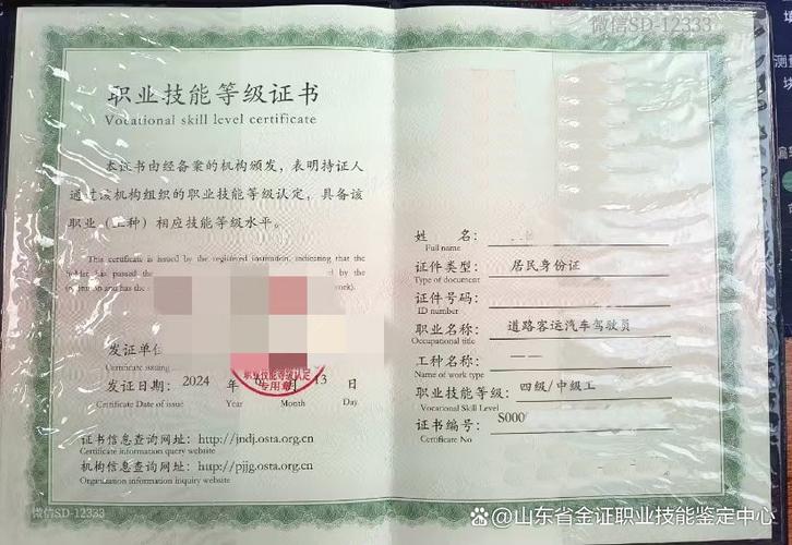 驾驶员职业技能等级证书缩略图