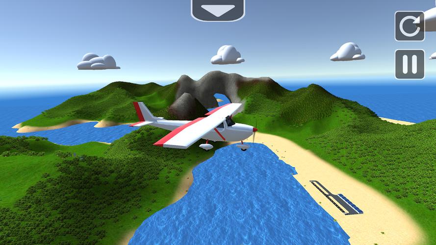 空中飞行模拟器3D游戏截图