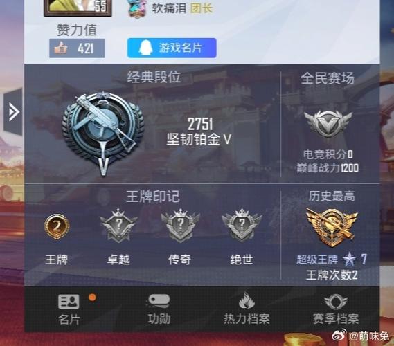 和平精英铂金属于什么水平缩略图