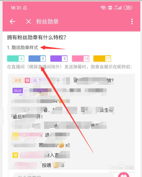 b站粉丝勋章颜色缩略图