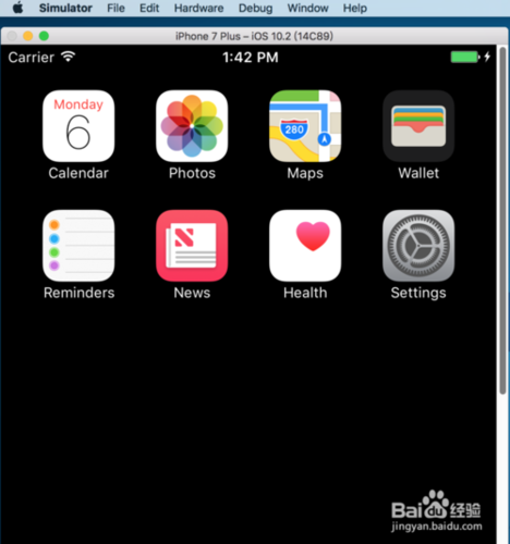 iOS系统模拟器缩略图