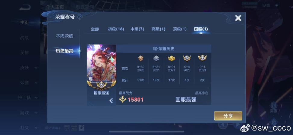国服最强瑶铭文搭配缩略图