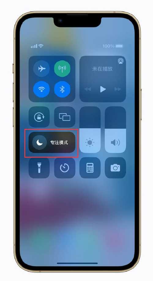 怎么关闭专注模式苹果手机缩略图