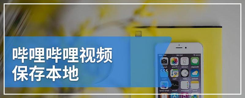 哔哩哔哩视频下载到本地缩略图