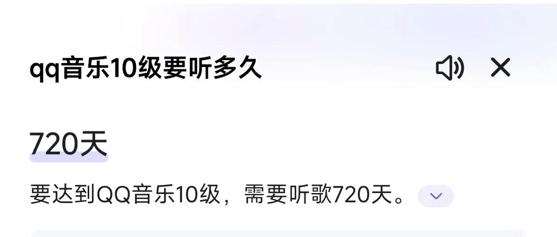 qq音乐听歌等级10级需要多少天游戏截图